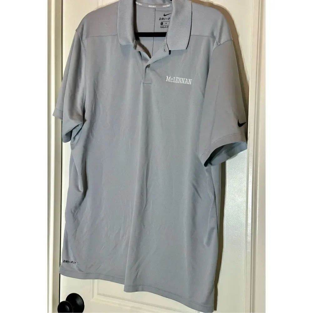 Nike Golf Dri-Fit polo gray size XL